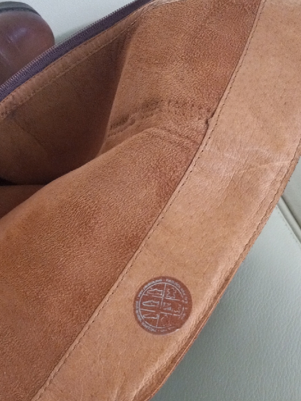 PIKOLINOS Chestnut Brown Leather Mid-Calf Riding Boots Size 39 - Picture 12 of 13